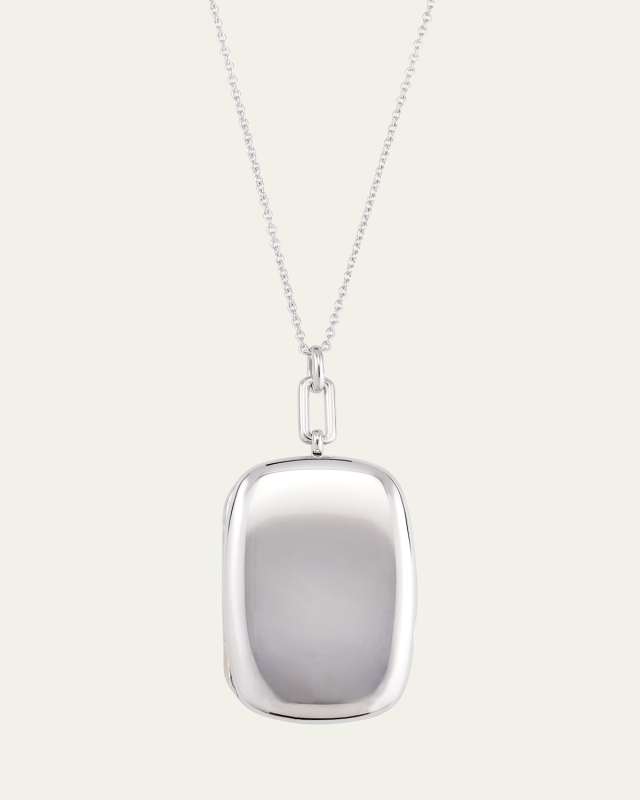 The Finn Sterling Silver Locket Necklace